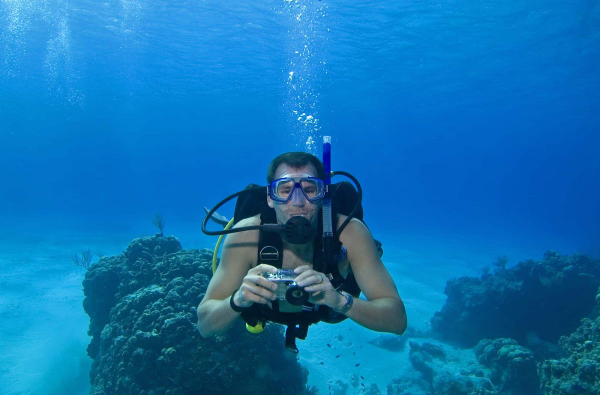 scuba diving photography